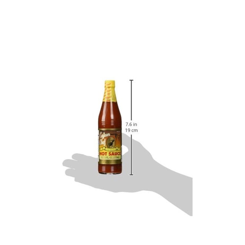 Cajun Chef Louisiana Hot Sauce 2 pack - 6 Ounce