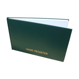 Game Bird Record Book Register Shooting Gamekeeper Gift