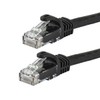 Monoprice Cat6 14ft Black Patch Cable UTP 24AWG 550MHz Pure