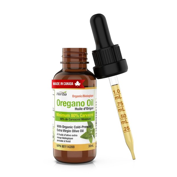 Herba Herba Organic Oregano Oil Drops - 30ml (1 fl