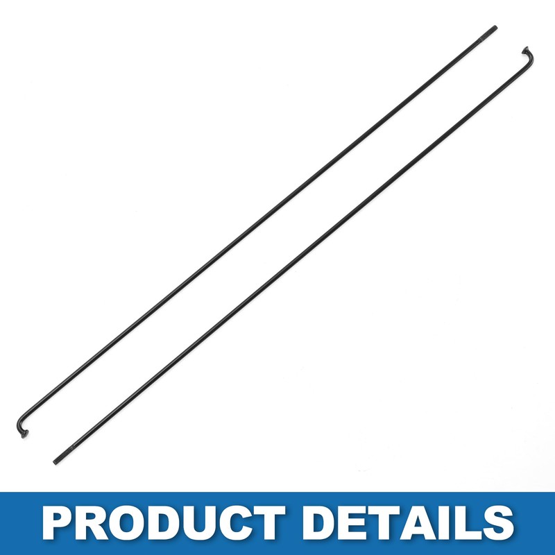 A ABSOPRO Bicycle Spoke 14G 255MM Mountain Bike Spoke Steel