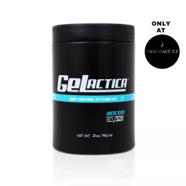Gel para el cabello Gelactica 32 oz para hombre - ingredientes orgánicos - base de agua nuevo aspecto