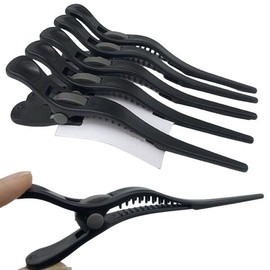미용 헤어 클립 살롱 프로 심리스 고무 섹션 여성 이발소 스타일링 액세서리 [01 5PC] Beauty Hair Clip Salon Pro Seamless Rubber Section Women's Barber Styling Accessories [01 5PC]