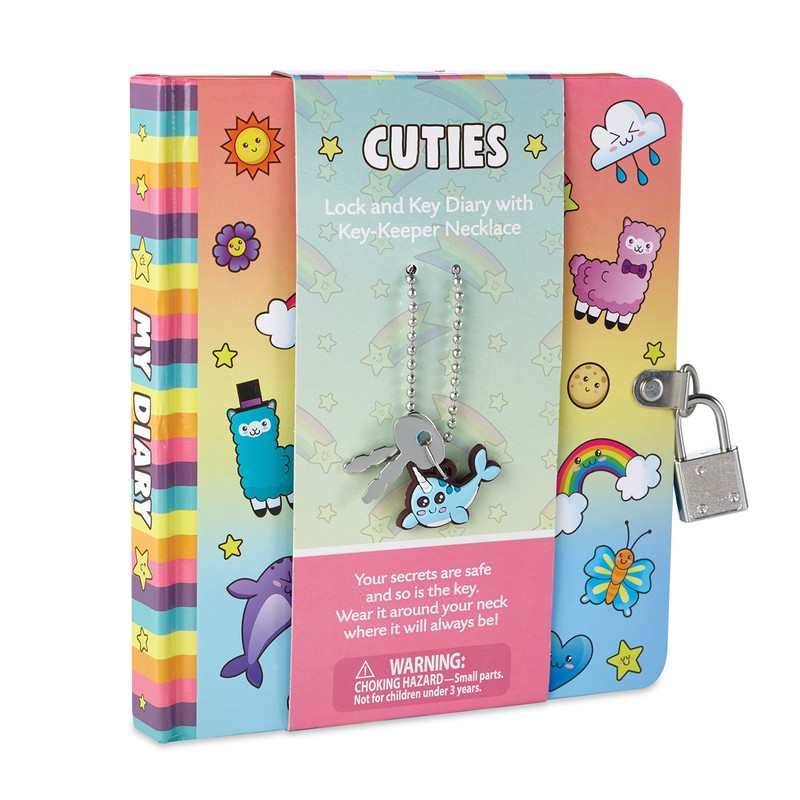 Cuties Diary with Key-Keeper Necklace