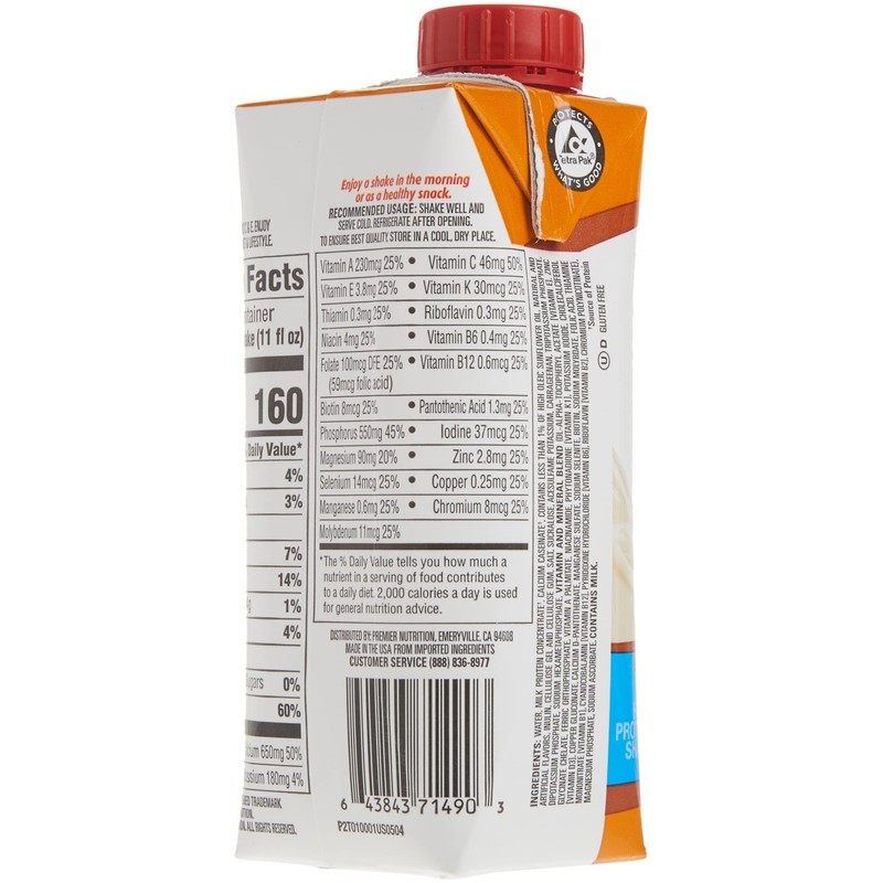 Premier Protein Premier Caramel High Protein Shake, 11 Fl Oz