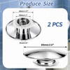 ACKKOR 2 Pcs Universal Pop Up Sink Plug Replacement, 66mm
