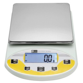 CGOLDENWALL Large Range Lab Digital Analytical Balance Lab Precision Scale Jewelry Kitchen Scales Electronic Balance Weighing and Counting Scale 0.1g Calibrated 110V (5kg, 0.1g)