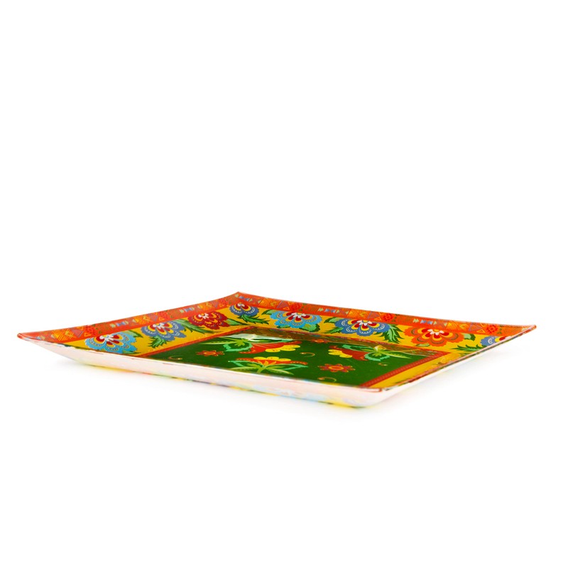 Excelsa Gipsy Soul Plate Tray Decorated