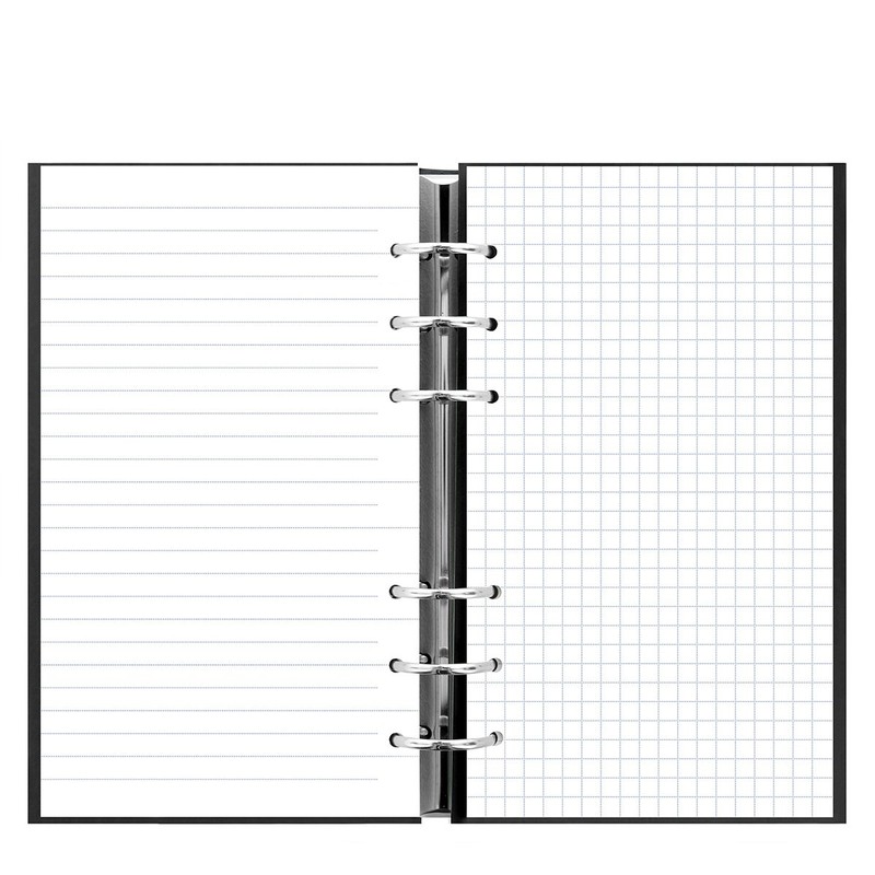 Filofax Clipbook Classic Personal notebook - black