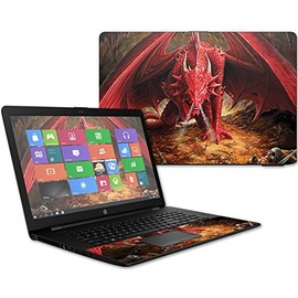 MightySkins Skin Compatible with HP 17t Laptop 17.3" (2017) - Angry Dragon | Protective, Durable, and Unique Vinyl Decal wrap Cover | Easy to Apply, Remove, and Change Styles | Made in The USA