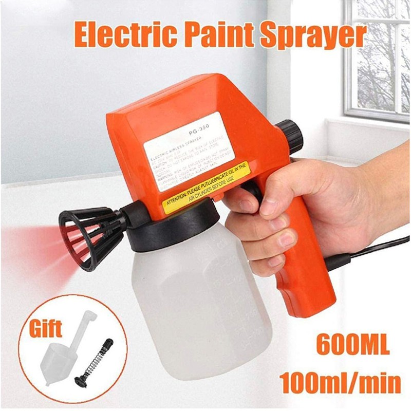600ml Electric Spray Gun Uniform Mist Multifunctional Portable Paint Sprayer