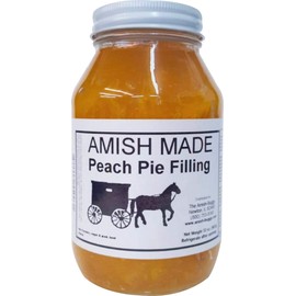 Amish Pie Filling and Topping (Peach 1-Jar)