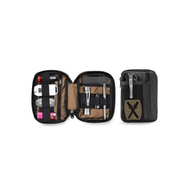 VIPERADE VE30 Molle Pouch Small Belt Pouch for Men,Molle EDC Pouch Pocket Organiser with Velcro Area,Adjustable Molle Backpack Pack Pocket for Camping Bush Craft/Hiking/Traveling -Black