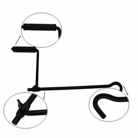 Baceyong Car Jack Rocker Handle Automobile Hand Scissor Folding Steel Car Rocker Car Foldable Jack Hand Crank Accessories Wheel Spanner Handle For Car Lift