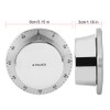 Kitchen Timer,Manual Mechanical Stainless Steel Kitchen Timer with Magnetic Base,Durable