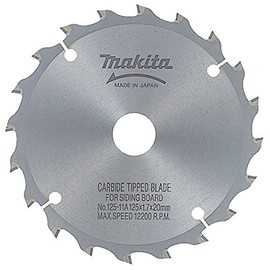 Makita A-20270 Chip Saw for Ceramics Siding, Outer Diameter 4.9 inches (125 mm), Number of Blades: 20T