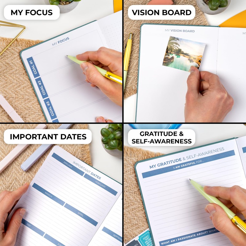 Clever Fox Planner 2nd Edition – Colorful Weekly & Monthly