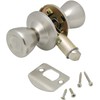 AP Products 013-203-SS Passage Door Knob, Stainless Steel (5), Silver