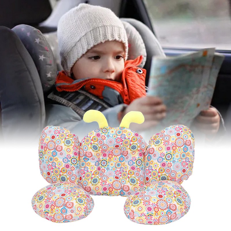 Infant Head Neck Support Pillows Comfortable Stable Stroller Safety Pillow