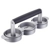 Westmark Mini hamburger maker, shapes 3 mini patties (diameter: approx.