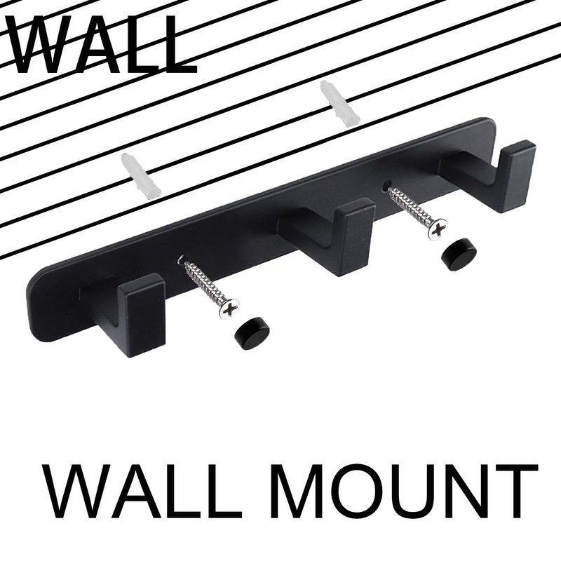 Vanloory Coat Rack, Heavy Duty Stainless Steel 3 Tri Coat