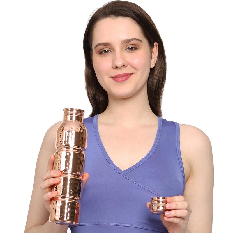 HealthGoodsAU - Pure Copper Joint-free Copper Water Bottle | Seamless