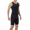 Underworks Extreme Compression Swim Bodysuit 4X Black-Black