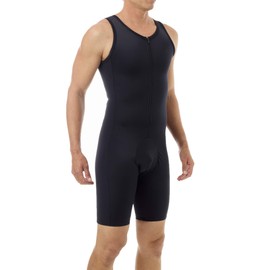 Underworks Extreme Compression Swim Bodysuit 4X Black-Black