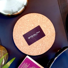 Stealth Shield RFID Blocking Card (2 Pack) - Maximum Strength RF/NFC Blocker Device for Bank Credit Card & Identity Protection - Wallet Security Against Illegal Contactless Credit Card Scanning