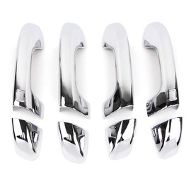 Dreamseek 8Pcs 4 Door Handle Cover Compatible with Kia Sportage QL 2017 2018 2019 2020 Exterior ABS Molding Protector Trim (Chrome Plated)