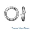 25 Pcs Round Open 925 Solid Sterling Silver Jump Ring