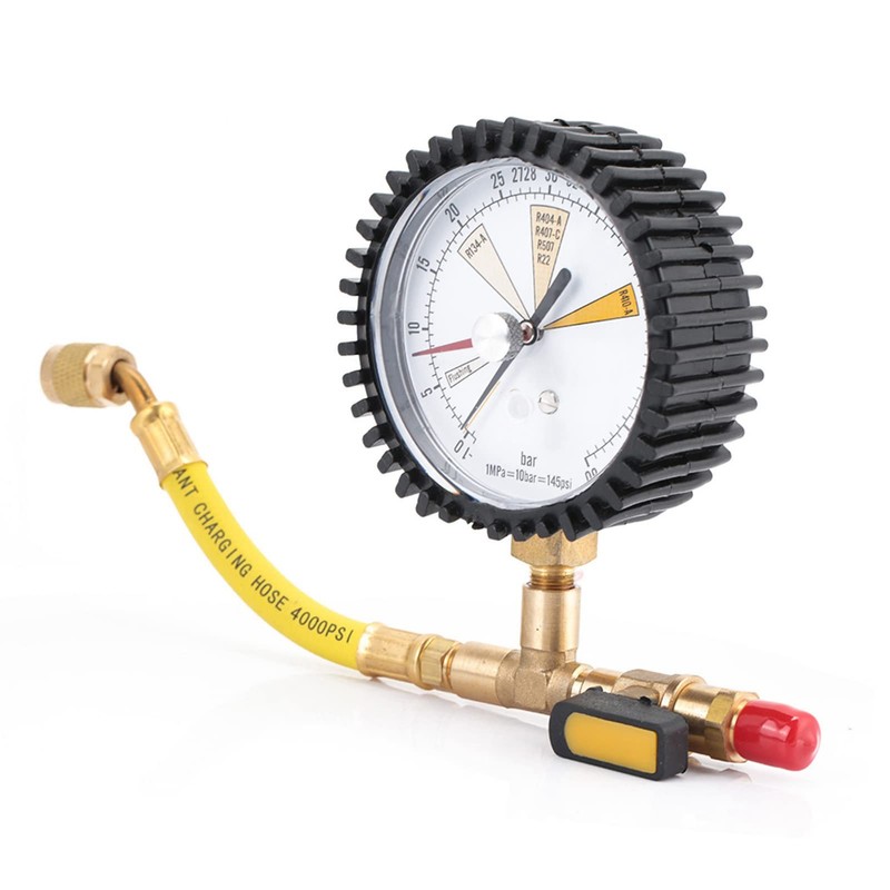 Pressure Gauge, Nitrogen Pressure Test, Pressure Test Gauge, Air Conditioning,