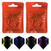 THOR-DARTS L-Style Dart Tips in Double Pack Flights (2 x