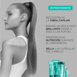 KERASTASE Resistance Extentioniste Kit Profesional para Cabello Dañado o en Crecimiento | Shampoo Bain Extentioniste 250 ml + Acondicionador Fondant Extentioniste 200 ml | Reparación, Fortalecimiento y Crecimiento Saludable del Cabello