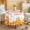 Sundonix Thanksgiving Fall Table Cloth Decoration - Autumn Pumpkin Plaid