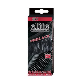  Elite Hockey Prolace Waxed Hockey Laces (Black, 84")