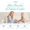 Carressa Linen 100% Egyptian Cotton Sheet Split King Size -