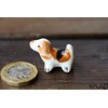 redchocol8® Ceramic Tiny Miniature Brown Dog Animals Gift Home Decor