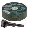 Weiler 56089 Die Grinder Cut-Off Wheel and Mandrel Kit including