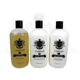 CMR Cosmetics UNIPLEX Ultimate Hair Care Kit - Intensive Bond Rebuilder R, Strengthening Complex C & Moisture Lock M - Salon-Grade Repair System for Vibrant, Resilient, Healthy Hair