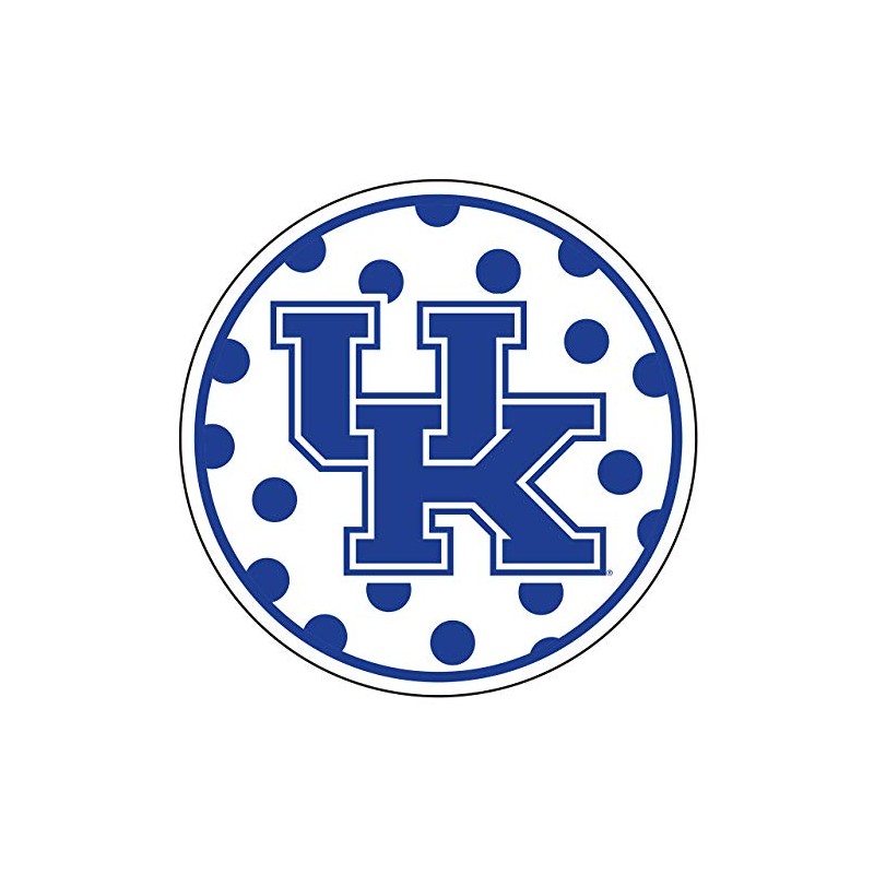 Kentucky Decal (BLU Polka DOT UK CIR Decal (4"), 4