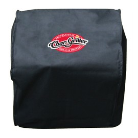 Char-Griller 2455 Table Top Grill/Side Fire Box Cover, Standard, Black