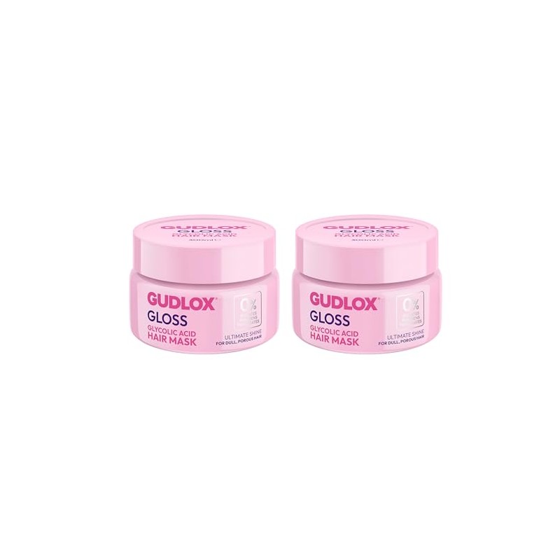 GUDLOX Glycolic Acid Hair Mask, Deep Hydrating Treatment, Frizz Control,