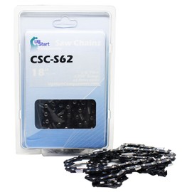 UpStart Components 18" Semi Chisel Saw Chain for Poulan 2375LE Wild Thing Chainsaws - (18 inch, 3/8" Low Profile Pitch, 0.050" Gauge, 62 Drive Links, CSC-S62)