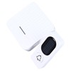 Wireless Doorbell White Self Power 20 to 80dB Adjustable Volume