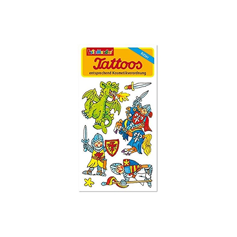 Lutz Mauder Lutz Mauder44645 Knight 4 Tattoo, Multi-Color, One Size