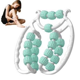 Leg Massager - Massage Roller Legs, Thin Leg Fat, Promotes Blood Circulation, Massage Roller, Suitable for Leg, Arm Massage (2-Green)