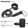 TRIWONDER Leash Cord for Shortboard Surfing Cord Leash Elastic Coil