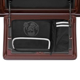 KZMPMT Trunk Lid Organizer Fits For Tri Glide Freewheeler Trike Models Trunk Travel-Paks Door Organizer Travelling Storage 2009-2024