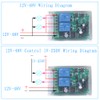 Wireless Remote Relay Switch DC 10A 12V-48V 24V 36V 2